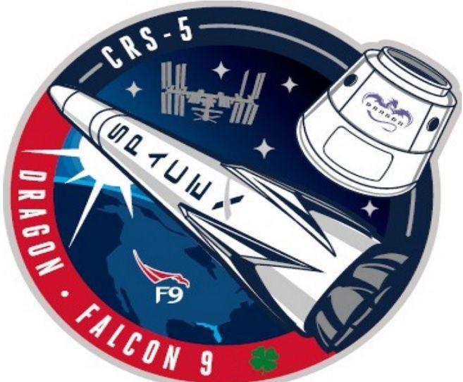 SpaceX F9 Logo - SpaceX Falcon 9 v1.1 - Dragon - CRS-5/SpX-5 - January 6, 2015 ...