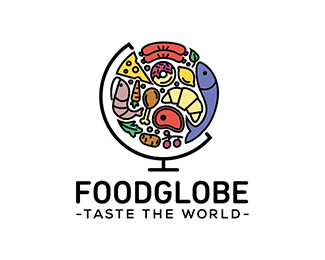 Food World Logo - Food Globe Designed by winterberry | BrandCrowd