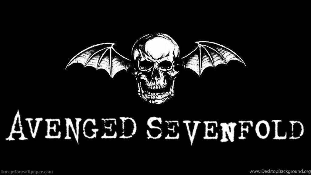 Avenged Sevenfold Black and White Logo - Logo Avenged Sevenfold HD Wallpaper Desktop Background