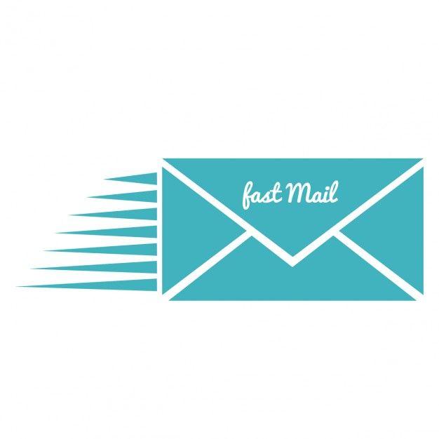 Fastmail Logo - Fast mail envelope Vector