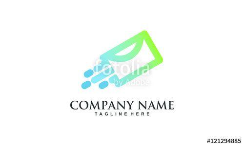Fastmail Logo - Fast Mail Logo/ Mail Tech Logo Stock Image And Royalty Free Vector