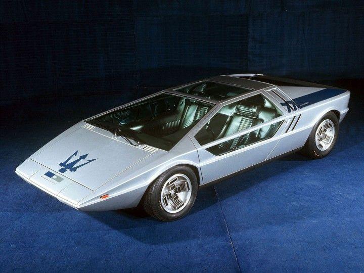 Car with 2 Boomerangs Logo - Maserati Boomerang Concept by Giugiaro goes to auction