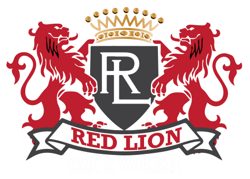 Red Lion Car Logo - Red Lion Car Wash. Long Island's Favorite Car Wash