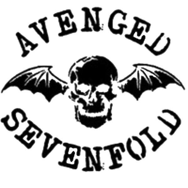 Avenged Sevenfold Black and White Logo - Avenged Sevenfold PNG Transparent Image