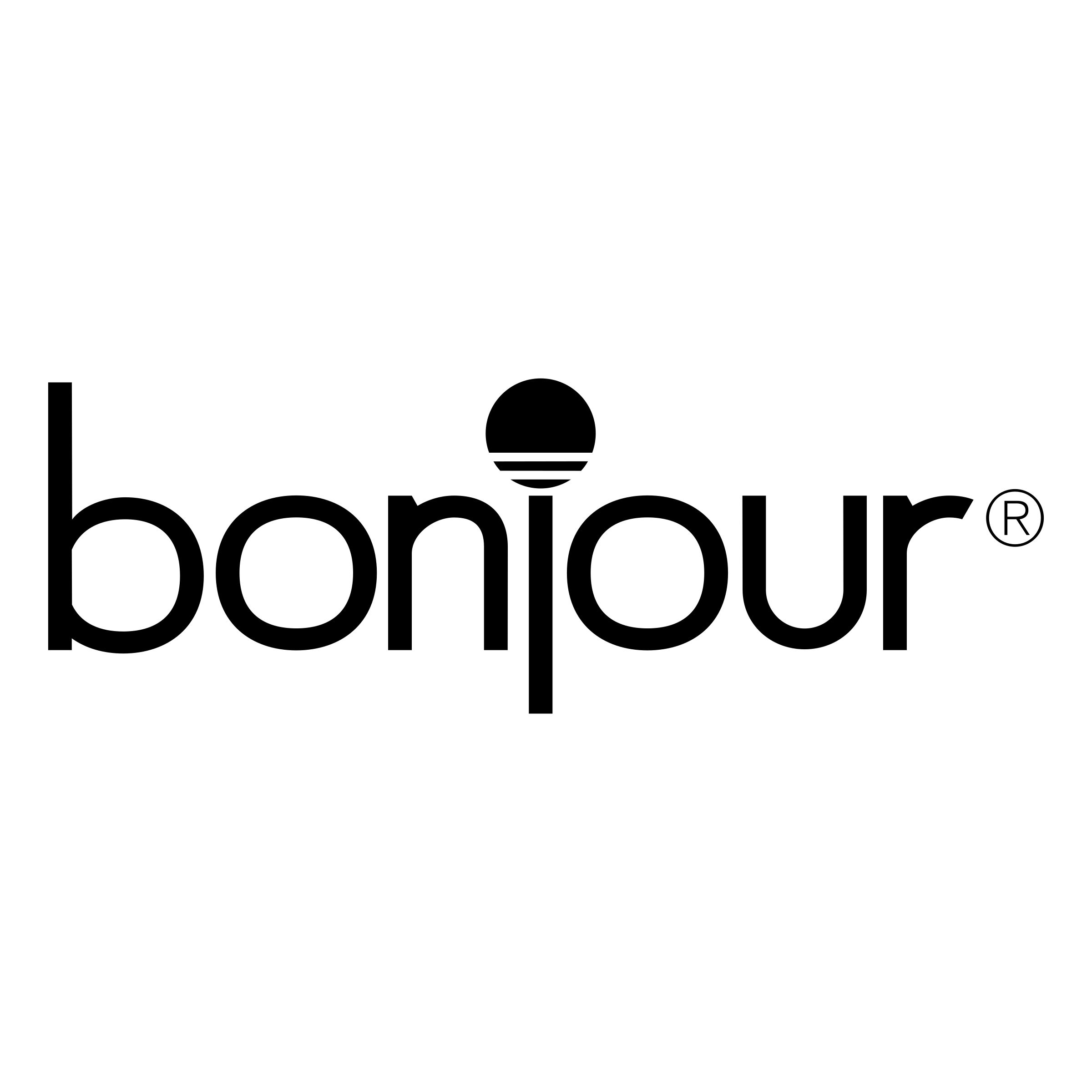 Bonjour Logo - Bonjour 01 Logo PNG Transparent & SVG Vector - Freebie Supply