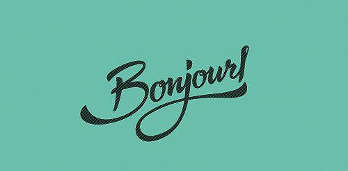 Bonjour Logo - Bonjour! « Logo Faves | Logo Inspiration Gallery