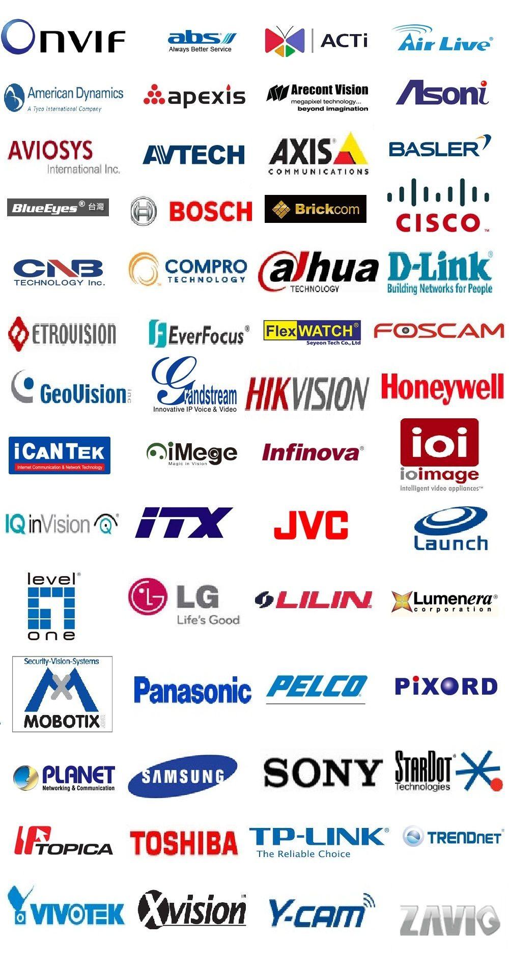 Camera Brand Logo - CCTV/VMS/IP Video Security Camera Software Systems