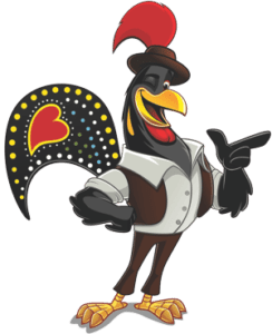 Famous Rooster Logo - The Barcelos Rooster - Portugal Symbol