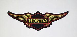 Honda Motorcycle Logo - Honda Logo Motorcycle Bikers Embroidered iron on sew on Back