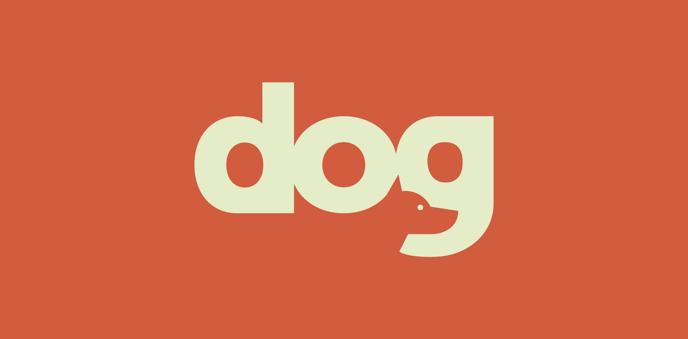 Maroon Dog Logo - Dog