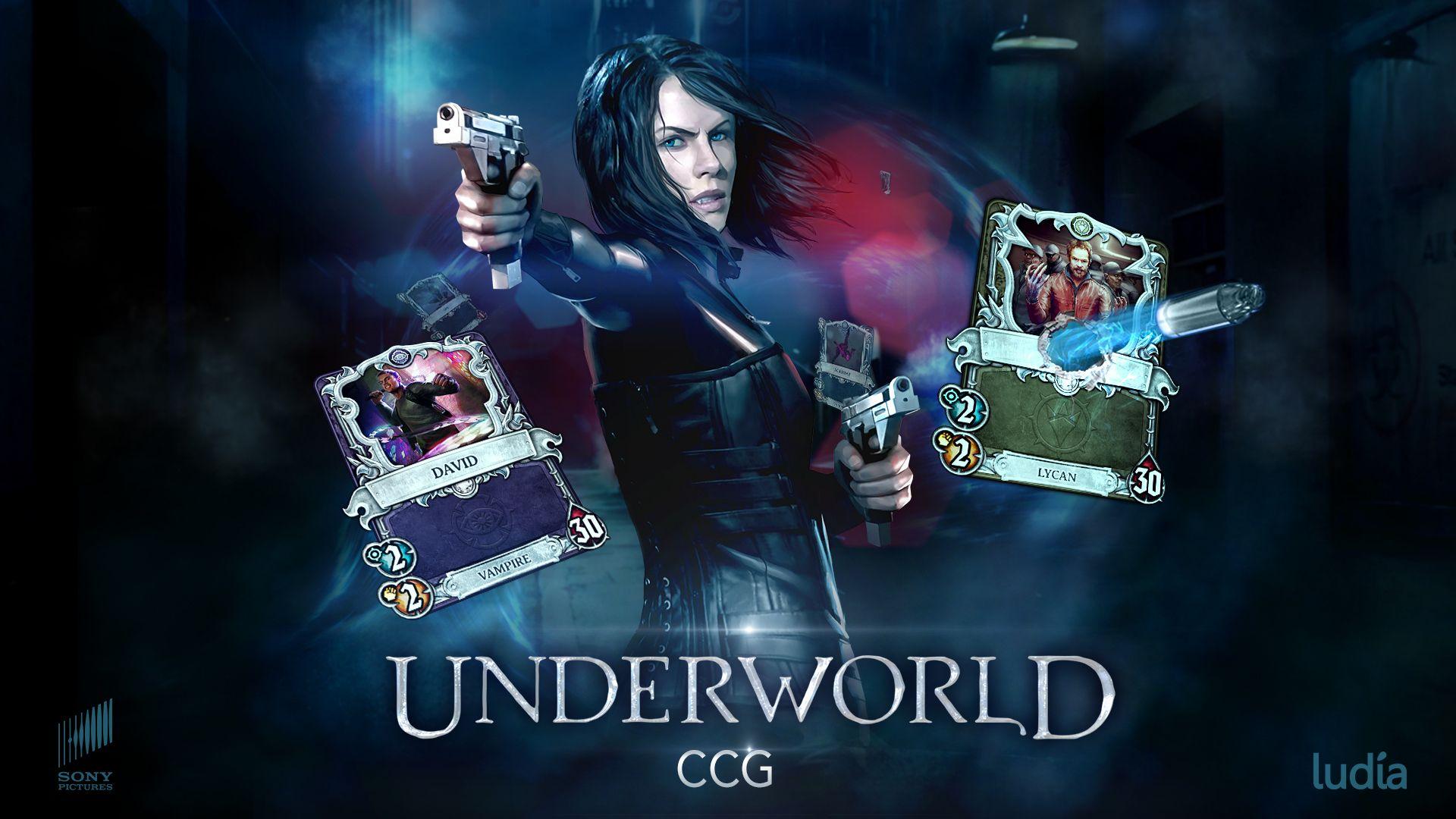 Underworld Vampire Logo - Underworld” Films Now a New Mobile Collectible Card Game as ...