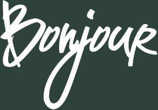 Bonjour Logo - Bonjour Script Logo Gifts on Zazzle