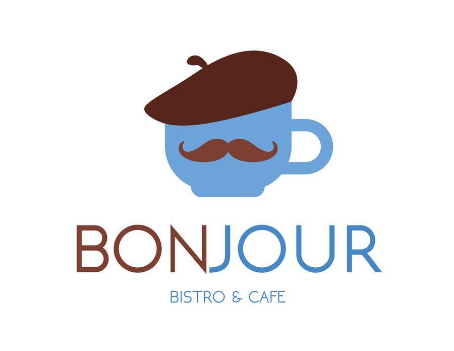Bonjour Logo - Entry #46 by jaoc28 for Logo: Bonjour Bistro & Cafe | Freelancer