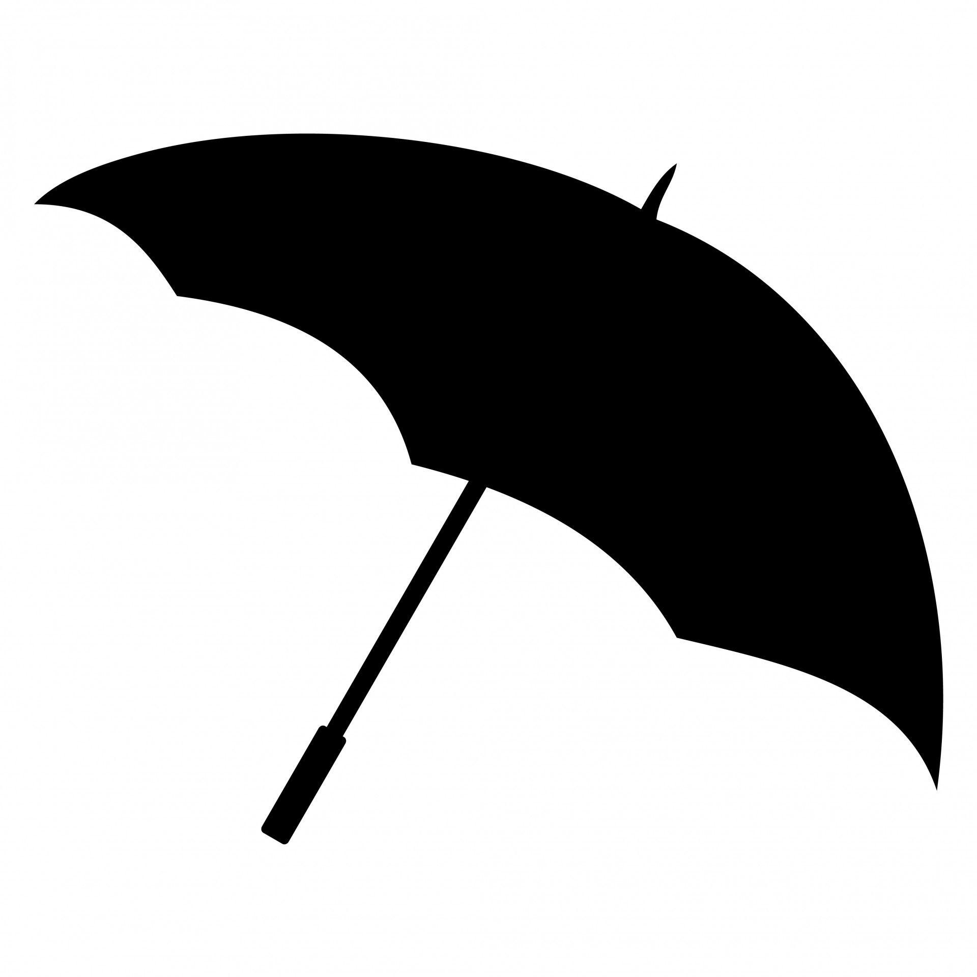 Red Umbrella Outline Logo - Free Umbrella Clipart, Download Free Clip Art, Free Clip Art