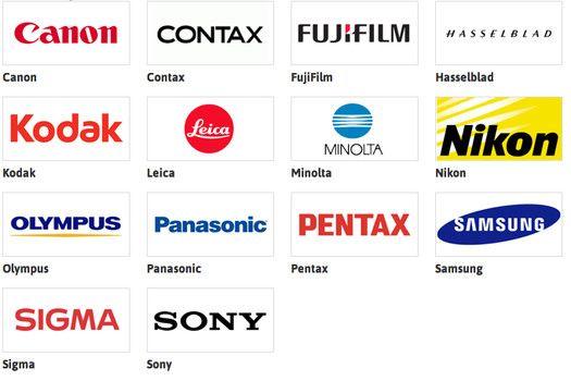 Camera Brand Logo - All Categories - Simple Camera INfo