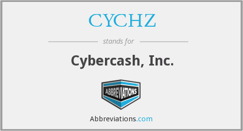 CyberCash Logo - What is the abbreviation for Cybercash, Inc.?