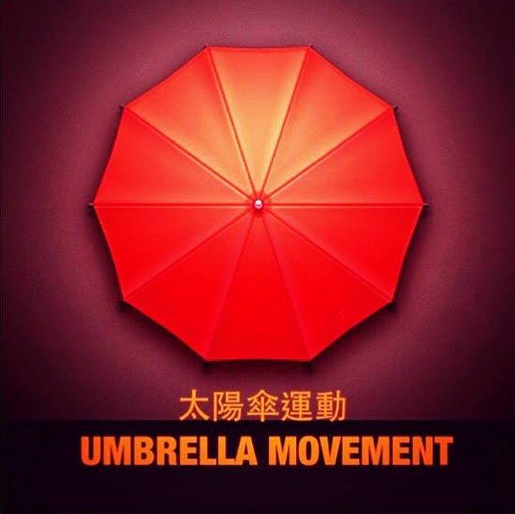 Red Umbrella Outline Logo - Umbrella Revolution: more designs on Hong Kong's protest movement