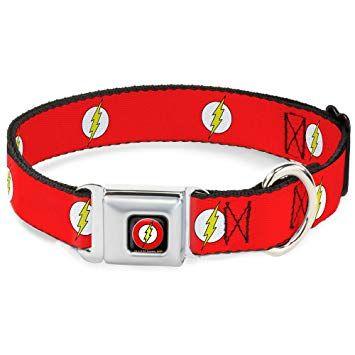 Maroon Dog Logo - Amazon.com : Buckle Down Seatbelt Buckle Dog Collar - Flash Logo Red ...