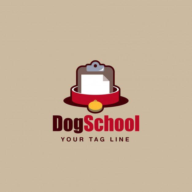 Maroon Dog Logo - Dog logo design Vector | Premium Download