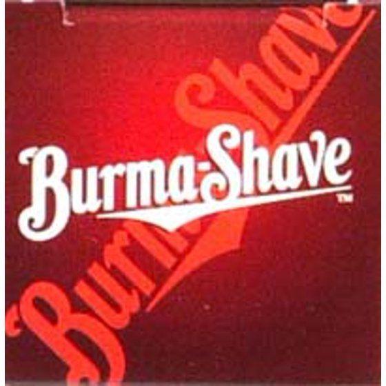 Burma Shave Logo - American Safety Razor Burma Shave Shaving Brush, 1 ea - Walmart.com