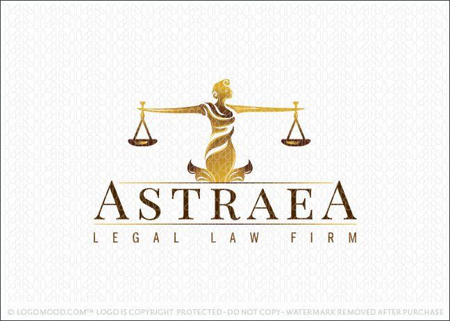 Law Logo - Readymade Logos Astraea Law Firm