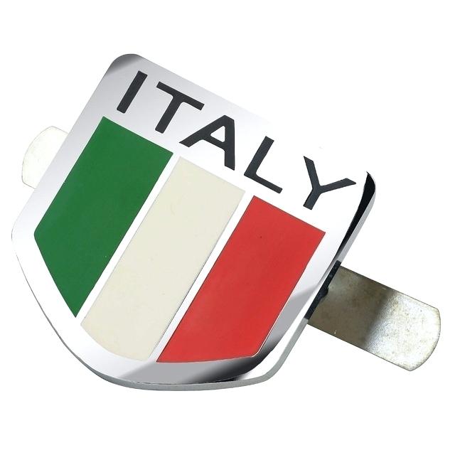 Italian Flag Car Logo - Photo Of Italian Flag Car Styling Metal Front Grill Grille Emblem