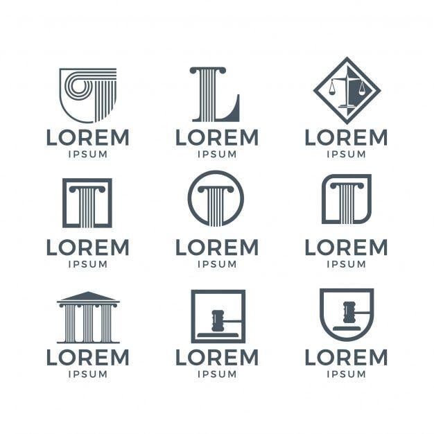 Law Logo - Law logo collection Vector
