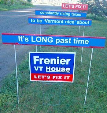 Burma Shave Logo - State Representative Pushing Burma Shave Signs For Other GOP