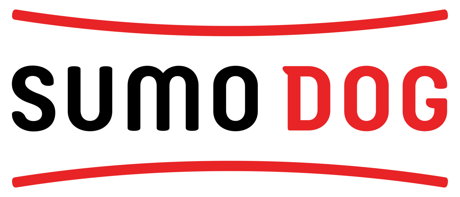Maroon Dog Logo - Sumo Dog