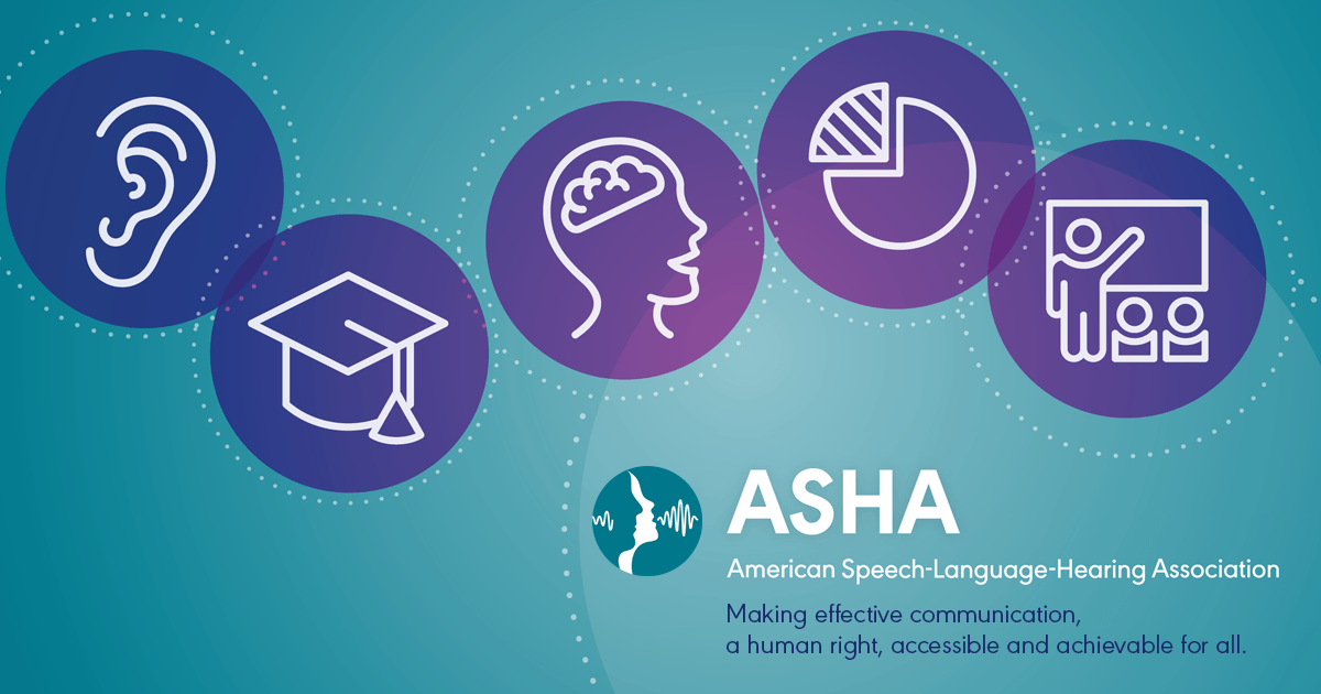 Asha Logo - American Speech-Language-Hearing Association | ASHA
