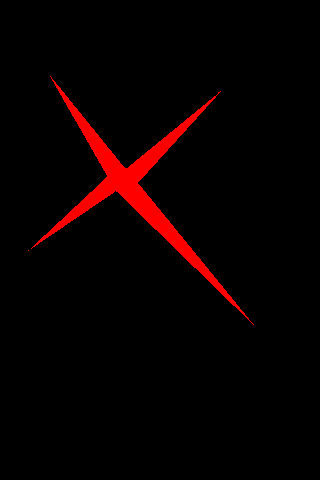 Red X with Line Logo - Red x Logos