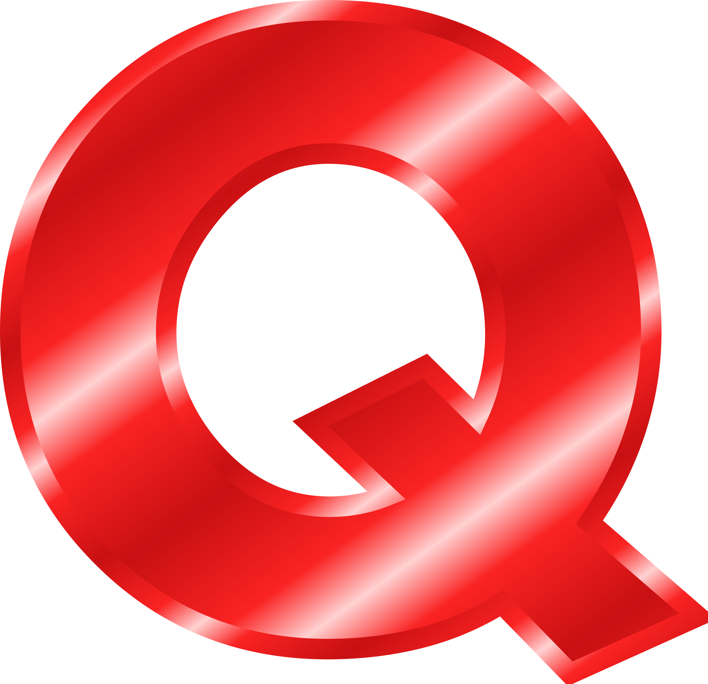 Big Red Q Logo - Clipart Letters Alphabet red
