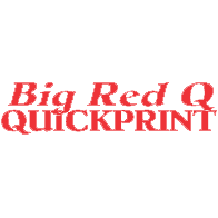 Big Red Q Logo - Big Red Q QuickPrint Hay Moines, IA