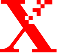 Red X Logo - Brand New: Xerox, The Very, Very, Very Shiny Company