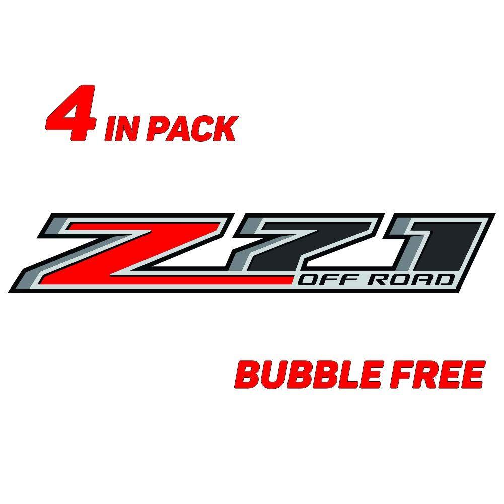 Chevy Z71 Logo - Amazon.com: GOLD HOOK Z71 Off Road Decal | Replacement Sticker ...