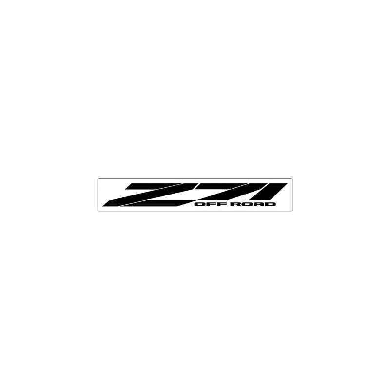 Chevy Z71 Logo - Windshield Banner Chevy Z71 Off Road Decal