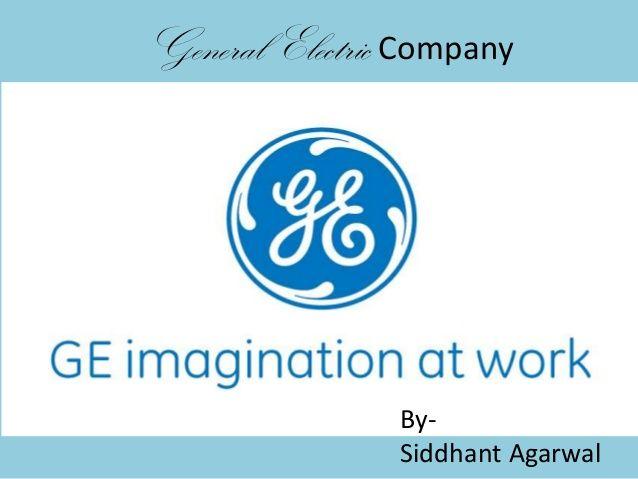 General Electric Company Logo - General Electric Company