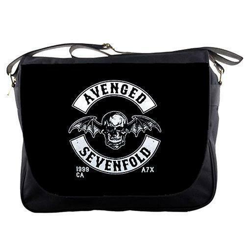 Avenged Sevenfold Black and White Logo - Avenged Sevenfold Bag | eBay
