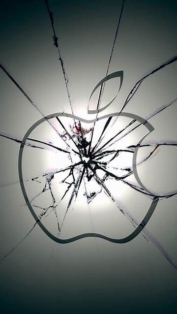 Cracked iPhone Logo - Bildergebnis für Cracked Apple Wallpapers iPhone | Apple | Écran ...