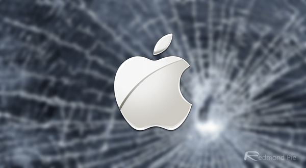 Cracked iPhone Logo - Apple's Fifth Avenue Store Glass Panel Shattered By Snowblower ...