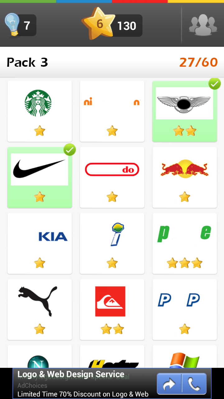 Pack 3 Logo - Logo Game: Appstore for Android