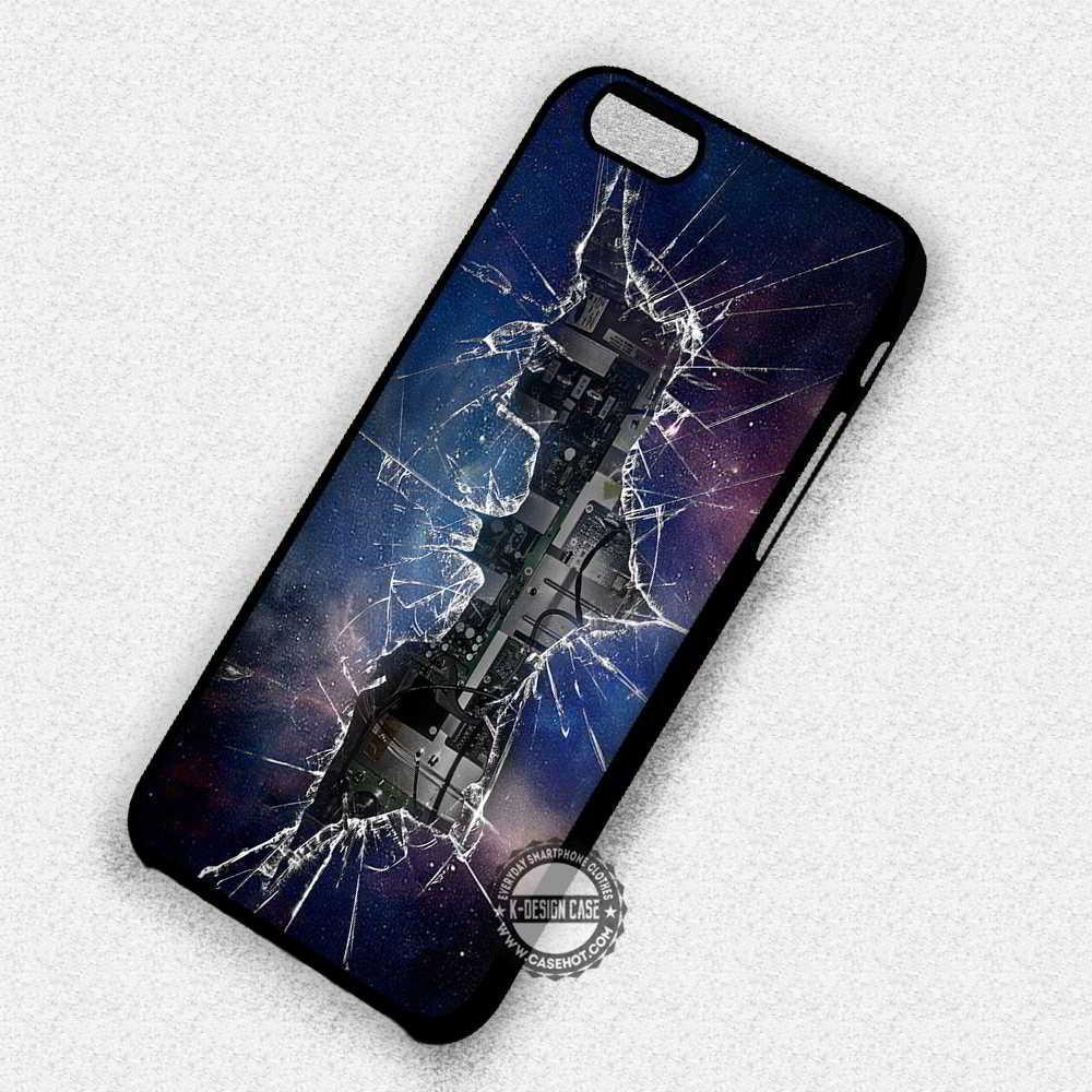 Cracked iPhone Logo - Cracked Out Logo - iPhone X 8+ 7 6s SE Cases & Covers ...