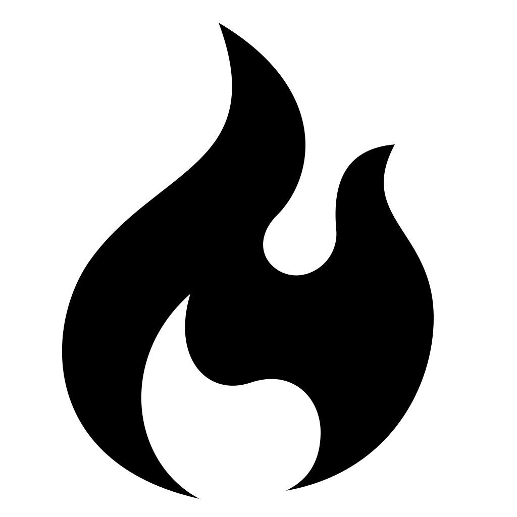 Black Flame Logo - Black Flame Icon Png Icon and PNG Background