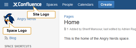 Confluence Logo - Changing the Site Logo - Atlassian Documentation