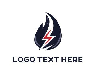 Black Flame Logo - Fire Logos - Make a Fire Logo, Try it FREE | Page 3 | BrandCrowd