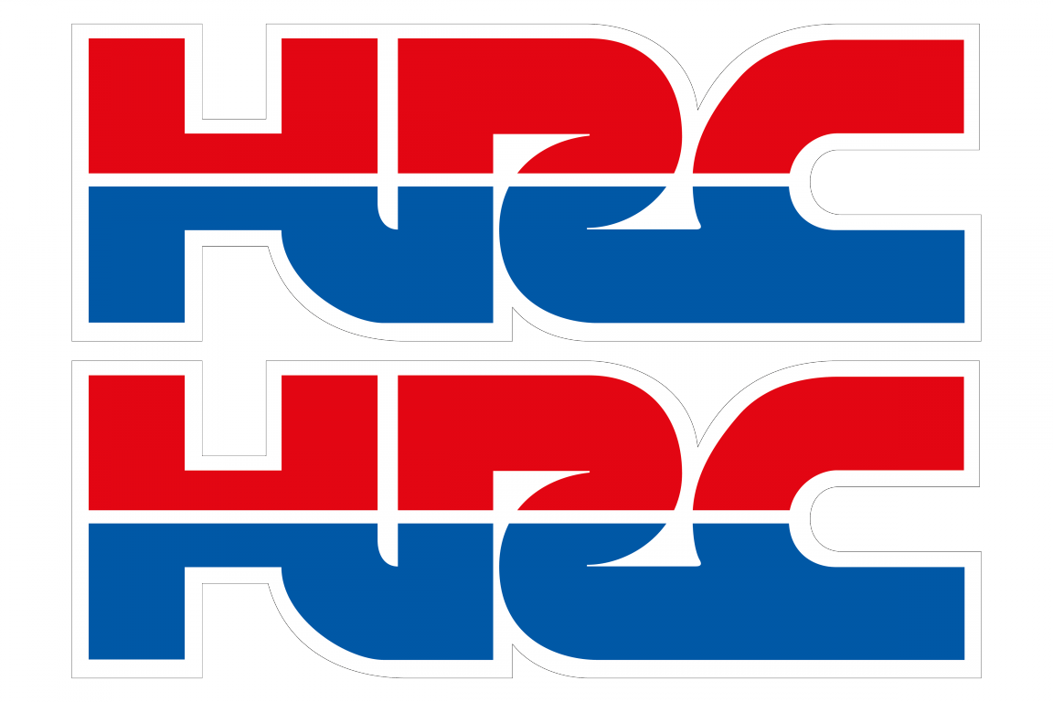 HRC Red Logo - HRC Honda Racing logo