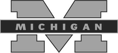 Black and White University of Michigan Logo - Mike Hart « The Washtenaw Voice – Archive Site