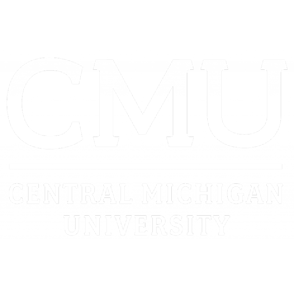Black and White University of Michigan Logo - CMURC