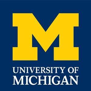 Black and White University of Michigan Logo - University of Michigan, Ann Arbor