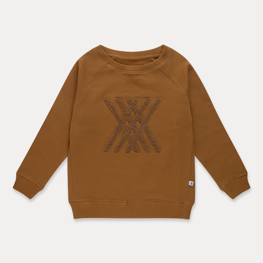 Golden Sun Logo - Logo Sweater - Golden Sun Brown - Organic - 50% OFF || Repose AMS ...